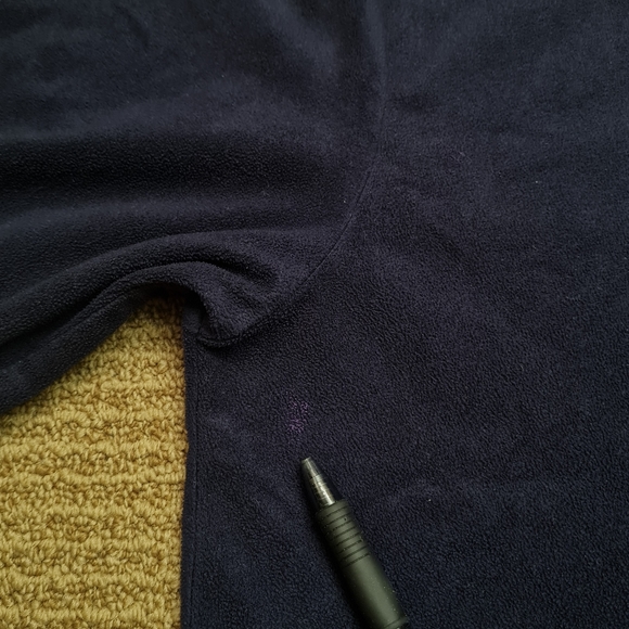 Ralph Ralph Lauren Navy Light Weight Fleece Lounge Top Navy M - Picture 12 of 12